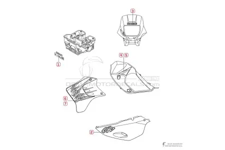 Kawasaki KLR650 2004 - Silver