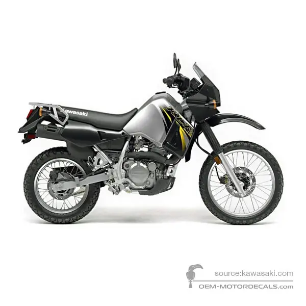 Kawasaki KLR650 2007 - Ebony - Ebony