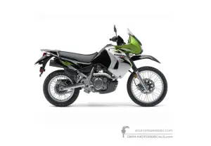 Stickers voor Kawasaki KLR650 2008 - Groen • Kawasaki OEM Stickers