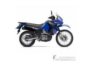 Decals for Kawasaki KLR650 2009 - Blue • Kawasaki OEM Decals