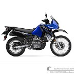 Kawasaki KLR650 2010 - Bleu