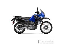 Autocollants pour Kawasaki KLR650 2010 - Bleu • Kawasaki Autocollants OEM