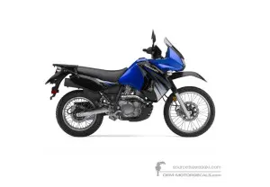 Adesivi per Kawasaki KLR650 2010 - Blu • Kawasaki Adesivi OEM