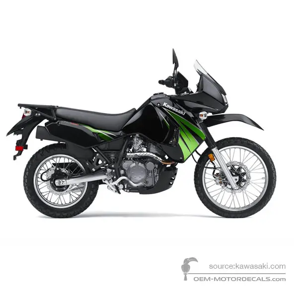 Kawasaki KLR650 2010 - Ebony - Ebony