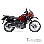 Kawasaki KLR650 2010 - Rouge