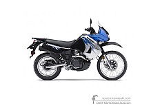 Stickers voor Kawasaki KLR650 2011 - Blauw • Kawasaki OEM Stickers