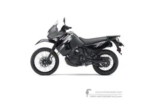 Stickers voor Kawasaki KLR650 2011 - Ebony • Kawasaki OEM Stickers
