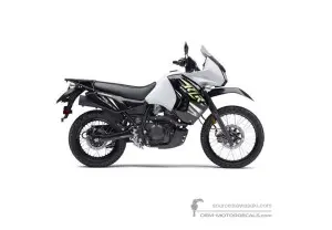 Stickers voor Kawasaki KLR650 2014 - Wit • Kawasaki OEM Stickers