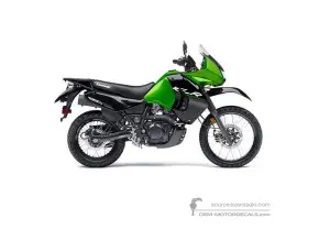 Autocollants pour Kawasaki KLR650 2015 - Vert • Kawasaki Autocollants OEM