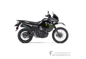 Stickers voor Kawasaki KLR650 2016 - Ebony • Kawasaki OEM Stickers