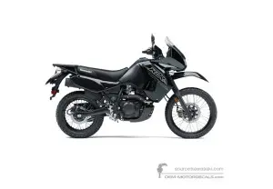 Stickers voor Kawasaki KLR650 2018 - Ebony • Kawasaki OEM Stickers