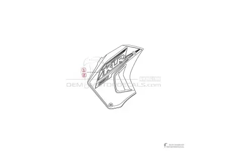Kawasaki KLR650 2018 - Geel