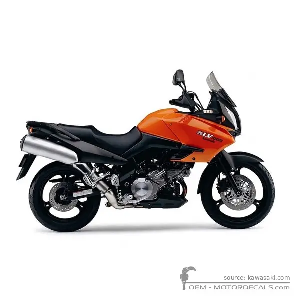 Kawasaki KLV1000 2005 - Pearl Blazing Orange