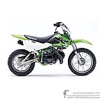Kawasaki KLX110 2002 - Grün
