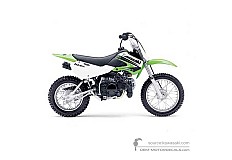 Adesivi per Kawasaki KLX110 2003 - Verde • Kawasaki Adesivi OEM