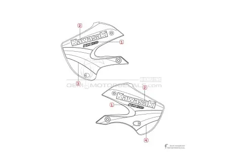 Kawasaki KLX110 2005 - Grün