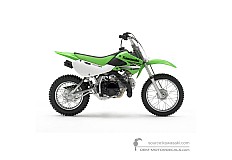 Adesivi per Kawasaki KLX110 2007 - Verde • Kawasaki Adesivi OEM