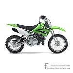 Kawasaki KLX110 2011 - Green