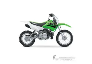 Decals for Kawasaki KLX110 2015 - Green • Kawasaki OEM Decals