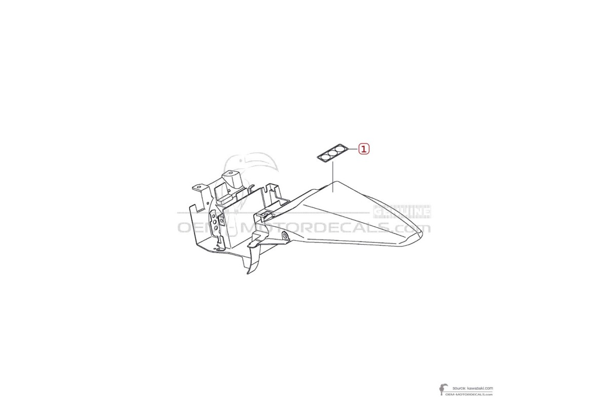 Decals for Kawasaki KLX110 2015 - Caution labels • Kawasaki OEM Decals