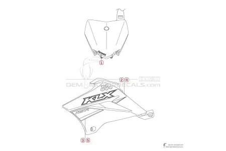 Kawasaki KLX110R 2022 - Groen