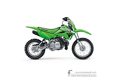 Naklejki do Kawasaki KLX110R 2024 - Zielony • Kawasaki Naklejki OEM