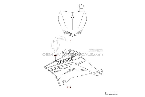 Kawasaki KLX110R 2024 - Groen