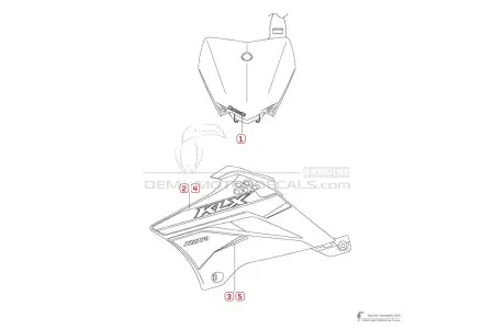 Kawasaki KLX110R 2024 - Grün