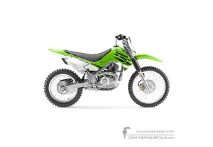 Decals for Kawasaki KLX140 2008 - Green • Kawasaki OEM Decals