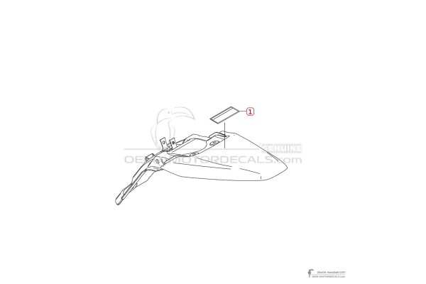 Kawasaki KLX140 2008 - Caution labels