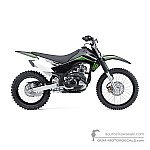 Kawasaki KLX140 2009 - Nero