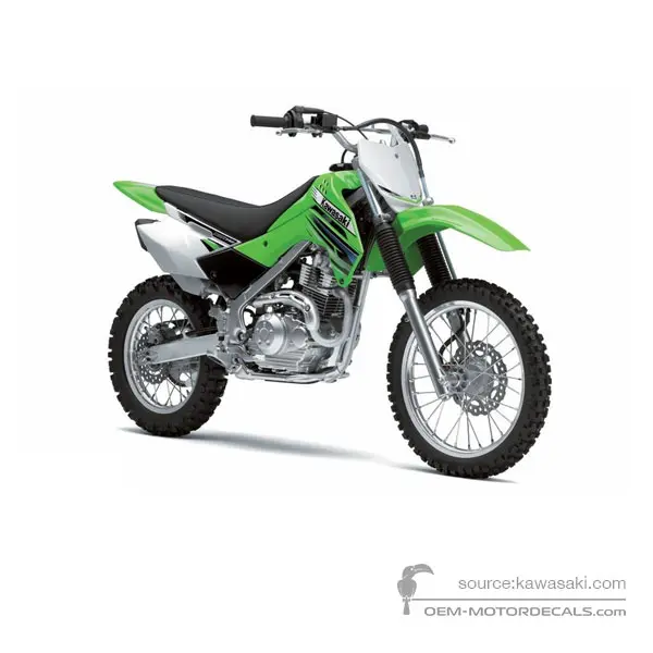 Kawasaki KLX140 2012 - Verde - Lime Green