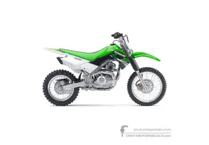 Aufkleber für Kawasaki KLX140 2013 - Grün • Kawasaki OEM-Aufkleber
