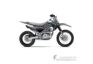 Decals for Kawasaki KLX140R 2024 - Gray • Kawasaki OEM Decals