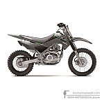 Kawasaki KLX140R 2025 - Grau