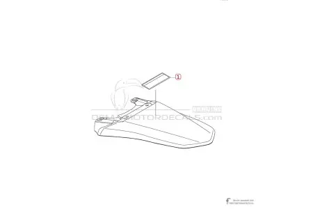 Kawasaki KLX230 2020 - Caution labels