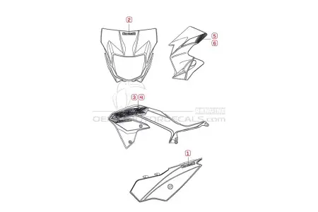 Kawasaki KLX230 2022 - Grün