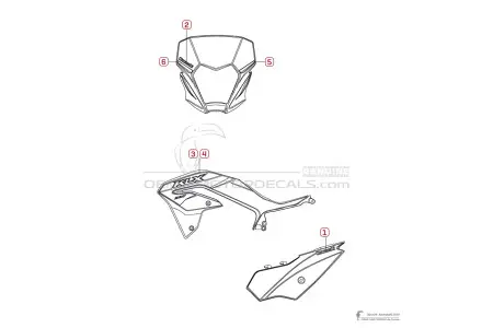 Kawasaki KLX230 2023 - Vert