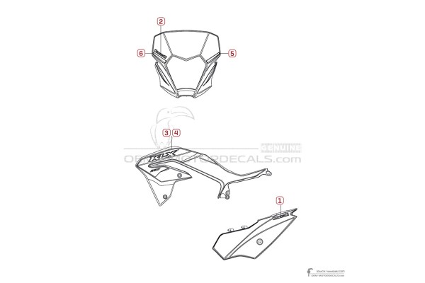 Kawasaki KLX230 2023 - Vert