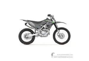 Aufkleber für Kawasaki KLX230R 2024 - Grau • Kawasaki OEM-Aufkleber