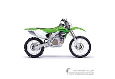Adesivi per Kawasaki KLX450R 2008 - Verde • Kawasaki Adesivi OEM