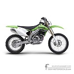 Kawasaki KLX450R 2009 - Verde