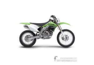 Decals for Kawasaki KLX450R 2009 - Green • Kawasaki OEM Decals