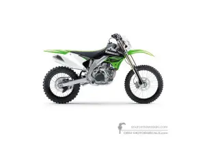 Autocollants pour Kawasaki KLX450R 2010 - Vert • Kawasaki Autocollants OEM