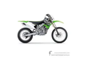 Aufkleber für Kawasaki KLX450R 2011 - Grün • Kawasaki OEM-Aufkleber