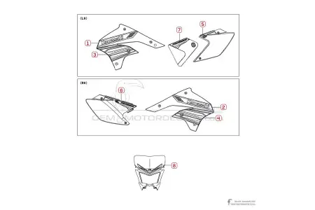 Kawasaki KLX450R 2012 - Grün