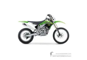 Decals for Kawasaki KLX450R 2018 - Green • Kawasaki OEM Decals