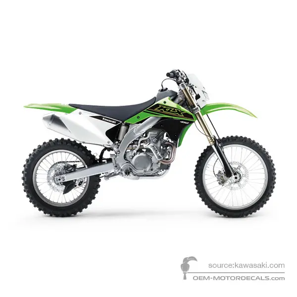 Kawasaki KLX450R 2021 - Verde - Lime Green