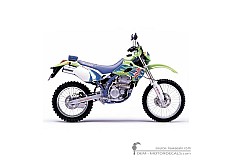 Decals for Kawasaki KLX650 1994 • Kawasaki OEM Decals