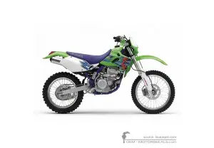 Aufkleber für Kawasaki KLX650 R 1995 • Kawasaki OEM-Aufkleber